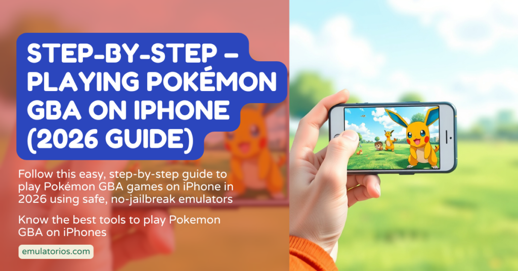Pokémon GBA iPhone