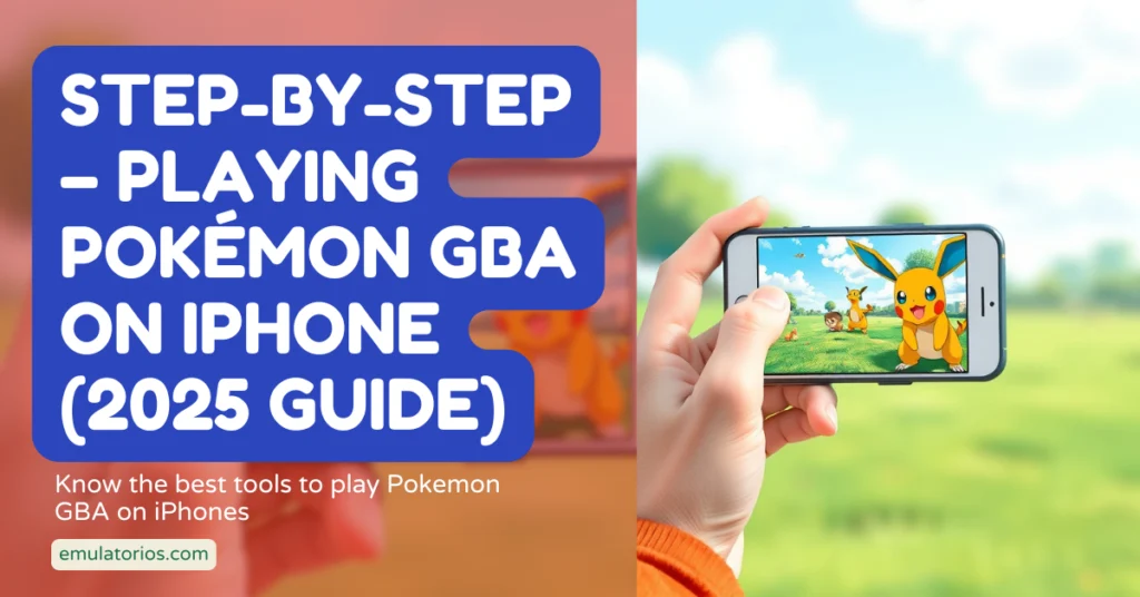 Pokémon GBA iPhone