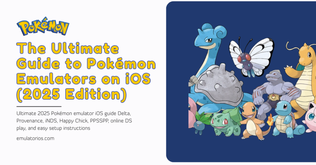 Pokémon Emulators iOS