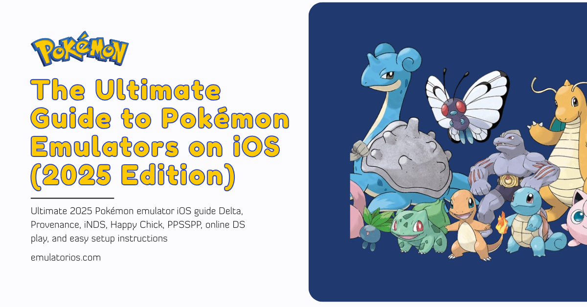 Pokémon Emulators iOS