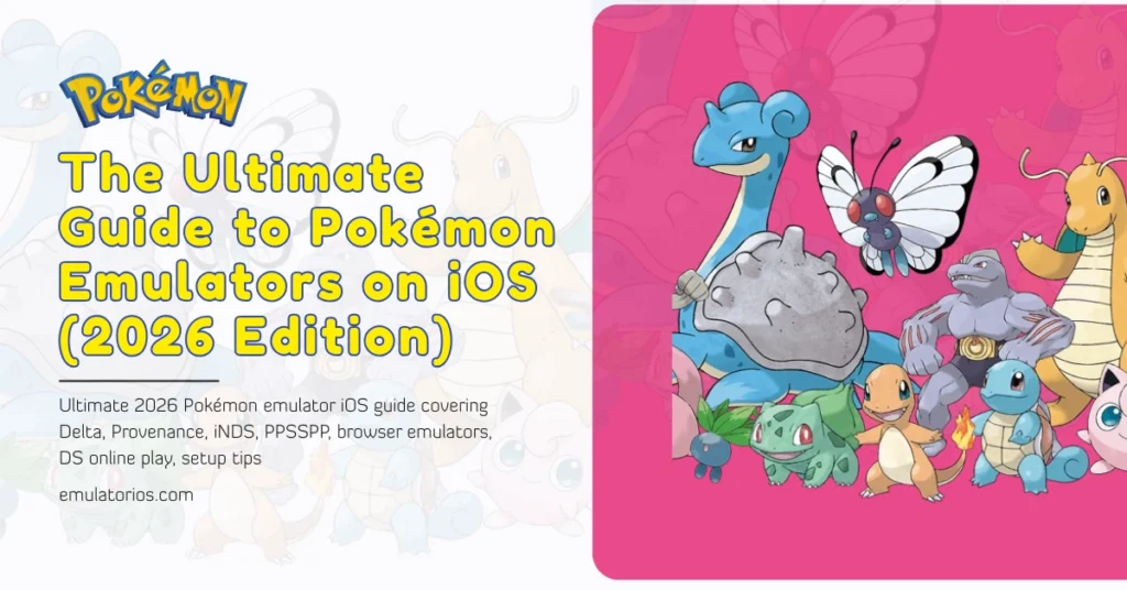 pokemon emulators ios 2026
