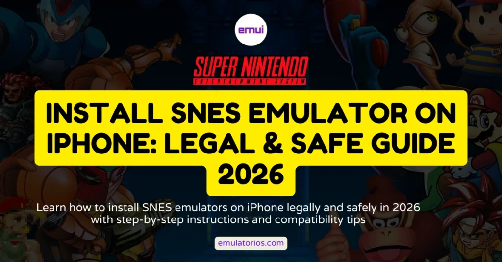 SNES Emulator iPhone