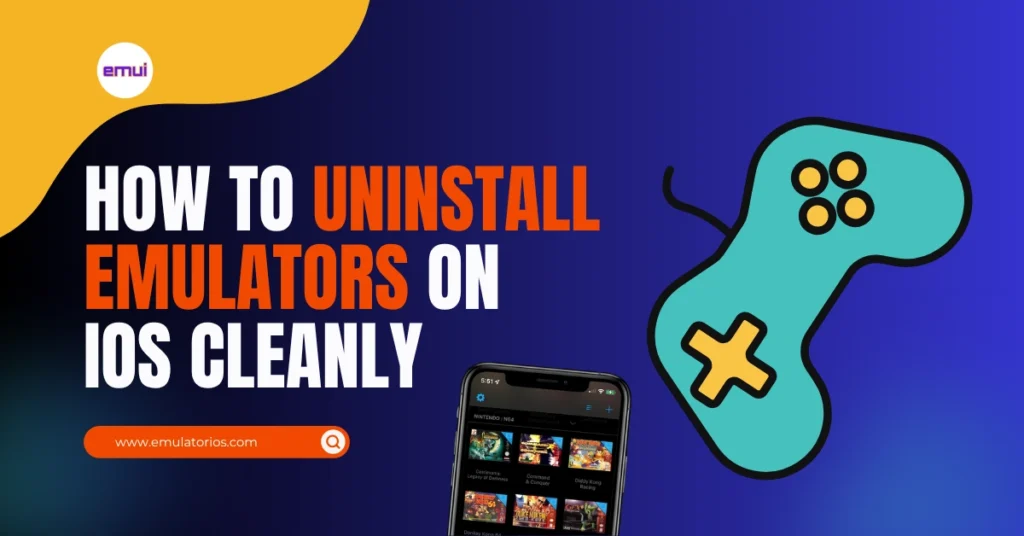 Uninstall Emulators on iOS